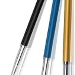 ZAUKY Professional 3-Piece Set Nail Art Liner Brushes, Ultra-Fine Detail Brushes,(Gold, Black, Blue)-image-62