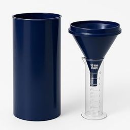 Professional Rain Gauge Set, 10mm Rainfall Measurement, 200cm² Collector, 28cm Beaker-image-75