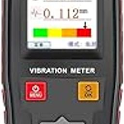 Pen Type Vibration Meter VB 63, Digital Color LCD Display, Piezoelectric Ceramic Accelerometer, 500 Data Storage Groups-37