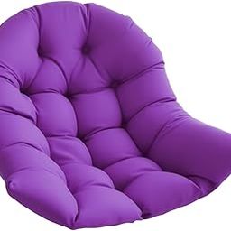 ATORSE Hanging Egg Chair Cushion Soft Basket Chair Cushion for Porch Office Outdoor Purple|Home & Garden|Yard, Garden & Outdoor Living|Patio & Garden Furniture|Chairs-image-83
