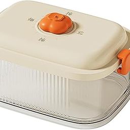 UJEAVETTE Rice Storage Container Stackable Rice Storage Bin for Grain Pet Food Oatmeal-image-10