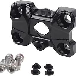 VELURA Motorcycle Handlebar Riser Sturdy Lightweight Metal for Motorbike Black|1 Pair of Dirt Bike Rear Axle Blocks|Brake Levers| Parts & Accessories-image-86