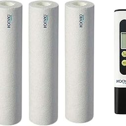 KONVIO NEER 10 Inch High Density Spun Pre-Filter (5 Micron PP Spun) Cartridge Compatible for 10 Inch Pre-Filter Housing of All Water Purifier with TDS Meter | Pack of 3 Spun-image-17