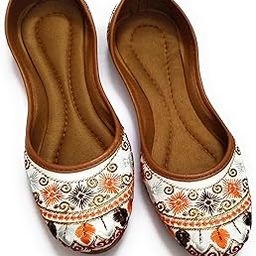 NIHARIKA Women Punjabi Embroidery Jutti with Beautiful Design-image-19