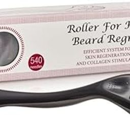 NOCXTUN Roller HB2 for Hair and Beard Regrowth - 540 Micro 0.5mm Titanium Alloy Needles - Reduces Fall & Stimulates Follicles - Safe, Effective, Easy to Use - Skin Care for Men and Women-47