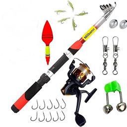 Spinning Rod - Medium Lightweight Sensitive Fishing Rod, Tournament Quality Spinning Fishing Rod | Fishing 210 Chain Set for Catch-image-70