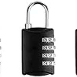 EzLife - Non TSA 4 Digit Luggage Locks, Re-Settable Keyless Lock for Bag, Gym Locker, Backpack (Multicolor) (Pack of 5)-image-24