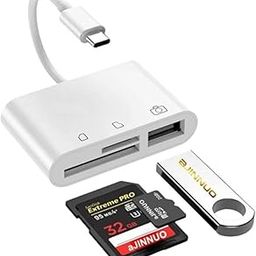 THE PERFECT PART USB C 3 in 1 Hub Converter Type-C Adapter SD Card Reader for MacBook Pro Laptop-10