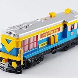 Centy Toys & Model of Indian Railway's Diesel Locomotive Engine-Kidsshub (200*57*70 mm in L/B/H Approx) in Blue...-image-52