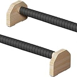 THE STYLE SUTRA® 2X Push Up Bar Handstand Bars Non Slip Wood For Men Women Gymnastics Workout 40Cm | Sporting Goods | Fitness Running & Yoga | Strength Training | Push Up Stands-20
