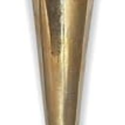 M&V CRAFT PURE Brass Gaumukhi Shringi (Yellow)-image-24