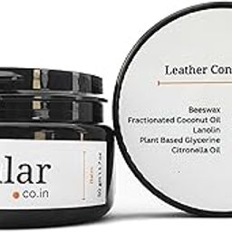 Particular: Leather Deep Conditioning Balm with Lanolin | Leather Nourisher and Protector | 100% Good for Leather Ingredients only. (50, Grams)-image-18