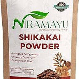 Niramayu Shikakai Powder, Natural Hair Wash Powder Helps in Hair Growth, Nourishing, Hair Fall Control, Hair Care (100 gm)-picture-36