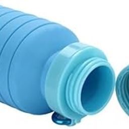 Exxelo Collible Water Bottle On The Go for Backpacking, Hiking, Camping, and Sports, BPA Free, Silicone, Reusable and Includes Carabiner for Water Bottle-image-73
