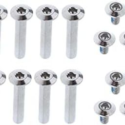 Calandis 1 Set Inline Skate Wheel Screw Nail Replacement Roller Skates Nut Bolts 31mm-20
