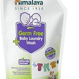 Himalaya Germ Free Baby Laundry Detergent Liquid 500 ML (Refill Pouch) | Plant Based Cleansers & Biodegradable Ingredients | Dermatologically Tested-image-34