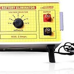 SBT Instruments Battery Eliminator 2 Amps 2-12 Volt for Physics Lab and Schools Experiments Pack of 1 pcs-15