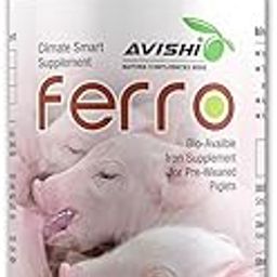 Avishi Ferro Organic Iron (Fe) Supplement for Pigs (1 Litre) Boosts Hemoglobin Formation in Pre-weaned Piglets, Combats Anemia-image-10