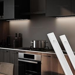 Murphy Aluminium 1 Feet LED Under Cabinet Lighting, 4W Under Cabinet and Under Counter Lighting, LED Profile Light : Cool White, Pack of 2-picture-16