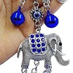 ARTISKRITI Evil Eye Hanging for Car Mirror Window Hanging Wind Chime Home Entrance Door Decoration, Nazar Battu for Home Protection-image-5