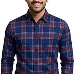 Men's Cotton Regular Fit Casual Shirt – Stylish Full Sleeve Solid Button-Down Shirt, Office, or Outings-image-61