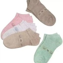 Women's Trendy Cotton Socks Multicolor Stylish Design-image-4
