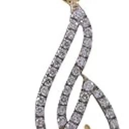 joyalukkas Pride Diamond Collection 18K Yellow Gold and Diamond Pendant-picture-17