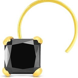 by GEHLOT String Square Shape Diamond | Pure Gold | Taar Nose Pins Studs For Women And Girl-image-6