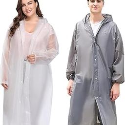 EVA Waterproof Unisex Rain Coat Hooded Full Sleeves Outdoor| Poncho Raincoat for Camping, Hiking & Travelling-image-34