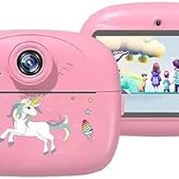 JOYJUNGLE Instant Print Camera for Kids, Dual Selfie Digital Camera with 1080P HD Videos Recoding, 48 MP BT & App Control Instant Photo Printer for Boys and Girls (2 in 1 Instant Camera Multi Colour)-28