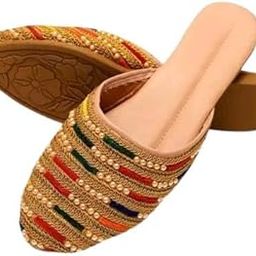 Satrangi-Rajastahan Woman Mojari Jutti-image-51