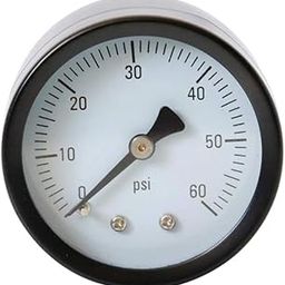 ATORSE™ Metal Axial Pressure Gauge For Oil Air Water Ts-Y50Z-60Psi Male Thread|Business & Industrial | Hydraulics Pneumatics & Pumps | Air Pressure Gauges-picture-15