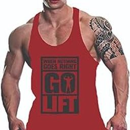 MASCARI Men's Regular Sleeveless Polyester Vest | Anti-Microbial | Anti Odor, Breath tech Super Soft & Comfort Fit Gym Vest for WorkoutT-image-92