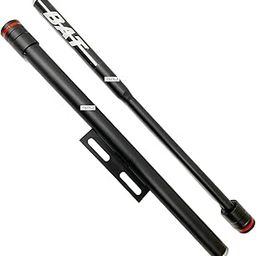Dhe Best Bike Heavy Duty Single Rod Open Engine Leg Guard/Legguard Crash Safety Bar Bat Black Compatible with Hero Splendor Pro-24