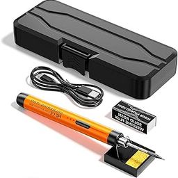Serplex® Cordless Electric Soldering Iron Pen Kit with 3 Adjustable Temperatures & Quick Heat-Up, Includes Soldering Iron Stand, USB Cable & Storage Case for Precision Electronics & Home Repair Work-18