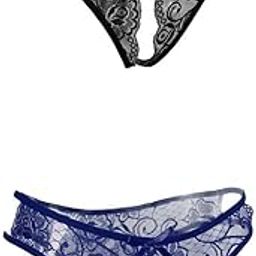 LICHTS®2 Pack Womens Floral Lace Thong Underwear Panties Lingerie|Clothing, Shoes & Accessories | Womens Clothing |Sleep | Panties-picture-52