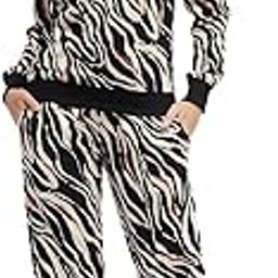 Women's Round Neck Cotton Tracksuit Set with Relaxed Fit Full Sleeves and Elastic Waist Pants for Activewear, Casual Wear, and Lounge Wear-image-126
