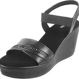metro Women Synthetic Leather Wedge Heel Sandal-picture-24
