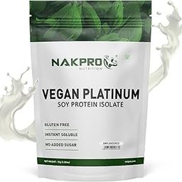 NAKPRO 100% Soy Protein Isolate, Unflavoured - 1kg | 27g Protein, 4.9g BCAA | Natural Vegan Plant Protein Powder | Easy To Digest | All Essential Amino Acids for Muscle Gain and Recovery-14
