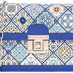 lino perros Women's Floral Printed Satchel-picture-2