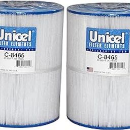 Unicel C-8465 Media Replacement Hot Tub Spa Filter Cartridge with 234 Pleats, Compatible with Hot Springs, Caldera, & Tiger River Spas (2 Pack)-picture-12