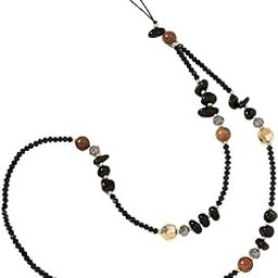 CALANDIS™ Wrist Strap Multifunctional Ideal Gift Wristlet Stylish Beaded Phone Lanyard Black | Straps & Charms | Cell Phone Accessories-image-49