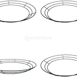 bnf® 4PCS Metal Flower Wreath Frames Green Wreath Frame for Xmas Party 12inch|Home & Garden | Yard, Garden & Outdoor Living | Gardening Supplies-image-61
