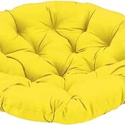 ATORSE® Hammock Chair Cushion 60Cmx60Cm Egg Swing Chair Cushion for Home Porch Patio Yellow-image-50