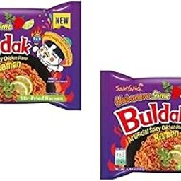 SAMYANG Korean Ramen Hot Pepper Spicy Jjamppong Flavour Spicy Noddles 115X2Gm (Imported) Pack of 2 (230Gm)(Non - Vegetrian)-image-35