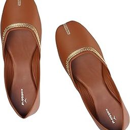 Women's Mojari Traditional Punjabi Jutti Ethnic Shoes-image-64