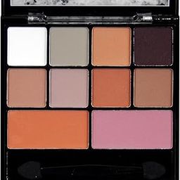 S.F.R. COLOR 10 Matte Eyeshadow Palette, Brown, Smoky, Nude Shades (SHADE C)-image-37