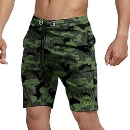 Men Shorts,Men's Regular Shorts Outdoor Quick Dry Lightweight Sports Shorts 2 Zipper Pockets,Men Shorts; Men Shorts for Gym; Shorts for Men-image-94