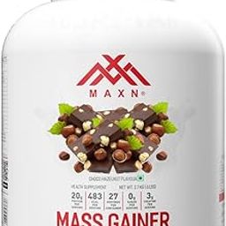 MAXN Mass Gainer - Flavoured,Weight Gaining Powder For Muscle Growth (Choco Hazelnut),1 Count,2700 Grams-5