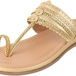 metro Women Flat Kolhapuri Comfort Chappal-picture-27